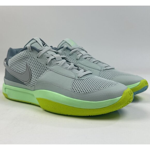 Nike Ja Morant 1 Light Silver Granite Mens Basketball Shoes Sneakers FQ4796-003 - Picture 2 of 8